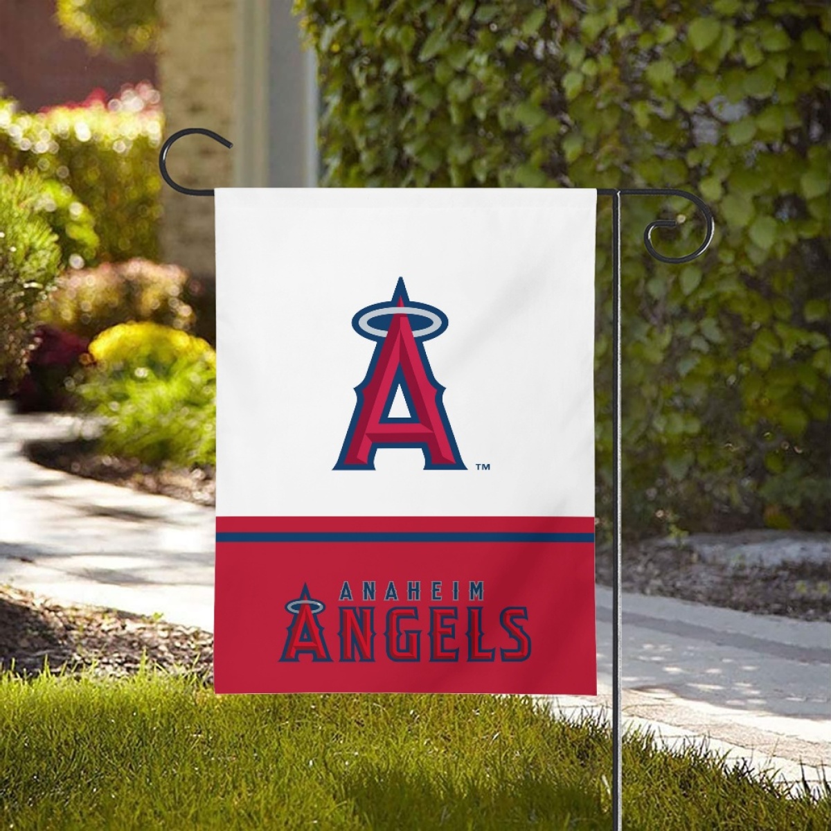 Los Angeles Angels Double-Sided Garden Flag 001 (Pls check description for details)